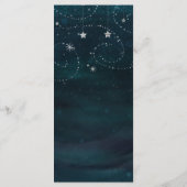 Programme de menu Tourbillons et étoiles du ciel é (Dos)