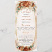 Programme de pampas bordeaux de fleurs de Terracot (Devant)