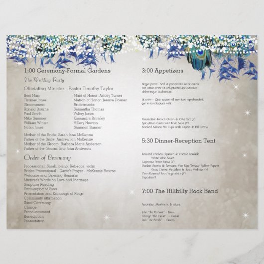 Programme de Peacock Jar Mason de police noire (Dos)