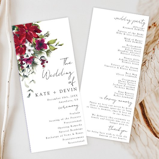 Programme de Petit Mariage Joyeux