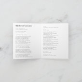 Programme de photos de funérailles À jamais dans n (Intérieur)