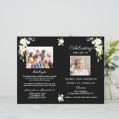 Programme de photos du service funéraire de fleurs (Debout devant)