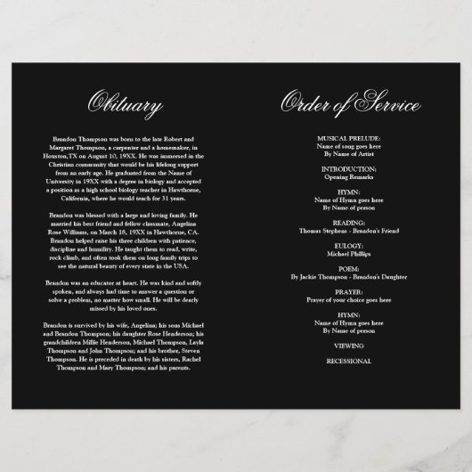 Programme de photos pour l'ordre de service commém (Dos)