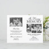 Programme de photos sur les funérailles budgétaire (Debout devant)