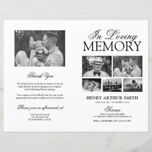 Programme de photos sur les funérailles budgétaire