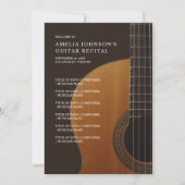 Programme de Récital de Concert de Musique Classiq (Devant)