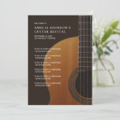Programme de Récital de Concert de Musique Classiq (Debout devant)