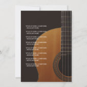 Programme de Récital de Concert de Musique Classiq (Dos)