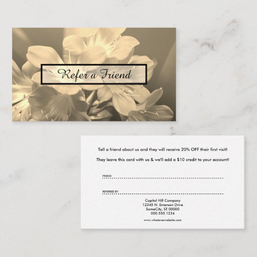 programme de référence belles fleurs (Devant / Derrière)