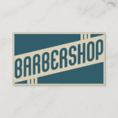 programme de référence de barbershop rétro (Dos)