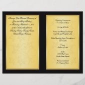 Programme de renouvellement de Vow mariage - COURR (Dos)