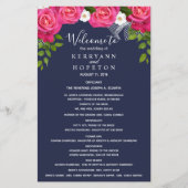 Programme de rose rose rose et bleu de minuit (Devant)