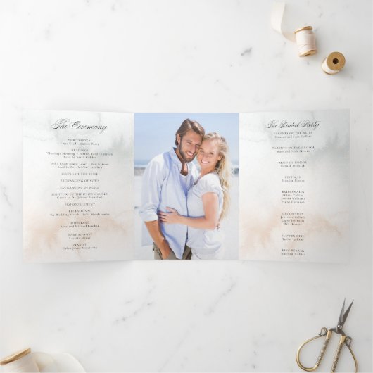 Programme de roses et calligraphie rose aquarelle (Intérieur)