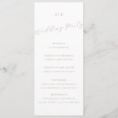 Programme de script simple et élégant (Dos)