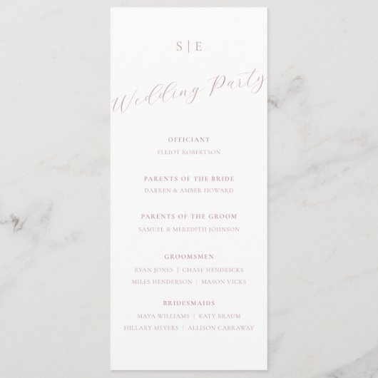 Programme de script simple et élégant (Dos)