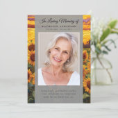 Programme de service commémoratif de tournestourne (Debout devant)