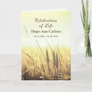 Programme de service commémoratif funéraire Champ 