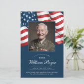 Programme de service commémoratif patriotique (Debout devant)