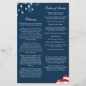 Programme de service commémoratif patriotique (Dos)