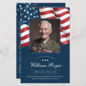 Programme de service commémoratif patriotique (Devant / Derrière)