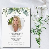 Programme de service floral de mémorial de funérai