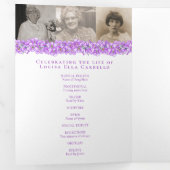 Programme de services funéraires violet oublime-no (Intérieur en premier)