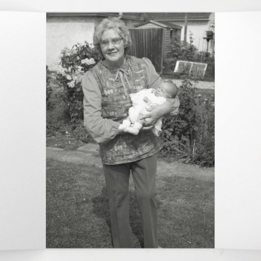 Programme de services funéraires violet oublime-no (Intérieur au milieu)