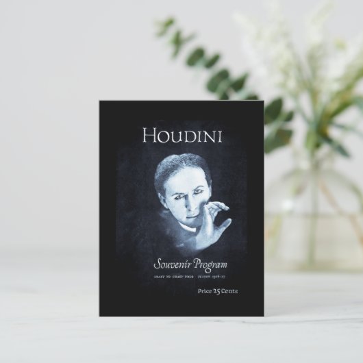 Programme de souvenirs Houdini 1926-27 Tour (Debout devant)