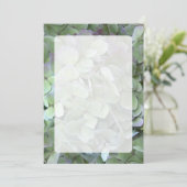 Programme de ventilateur Mariage Hydrangea vert (Debout devant)