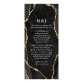 Programme de vieillissement noir et or (Devant)