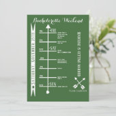 Programme de week-end de camping entre célibataire (Debout devant)