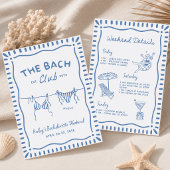 Programme de week-end de célibataire à Blue Beach