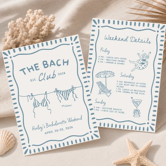 Programme de week-end de célibataire à Blue Beach