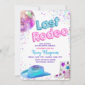 Programme de week-end de fiançailles Disco Cowgirl (Devant)