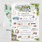 Programme de week-end de jeune fille | Vignoble de (Devant / Derrière)