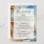 Programme de week-end de l'enterrement de vie de j (Dos)