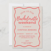 Programme de week-end de l'enterrement de vie de j (Devant)