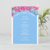 Programme de week-end de l'enterrement de vie de j (Debout devant)