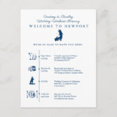 Programme de week-end de mariage à Newport RI (Devant)