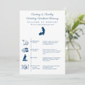 Programme de week-end de mariage à Newport RI (Debout devant)