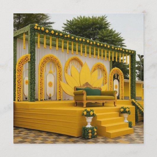 Programme Décoration de haldi  (Dos)