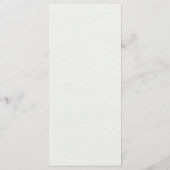 Programme Delicate Blush Roses Wedding Theme (Dos)