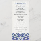 Programme des vagues de Seigaiha japonais/Ordre de (Dos)