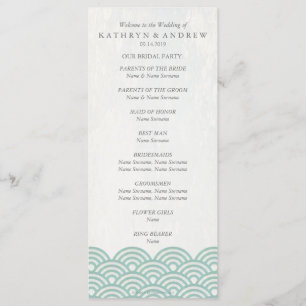 Programme des vagues de Seigaiha japonais/Ordre de