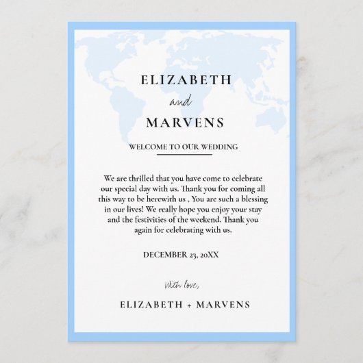 Programme Destination Voyage jour de mariage Événements Cale (Devant)