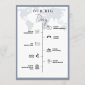 Programme Destination Voyage jour de mariage Événements Cale (Dos)