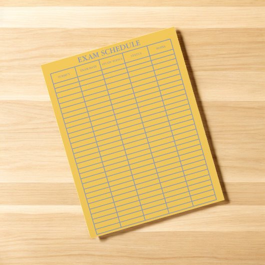 Programme d'examen Planificateur pratique pour les