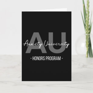 Programme d'honneurs d'anxiété universitaire