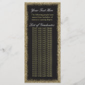 Programme Dîner d'études (Dos)