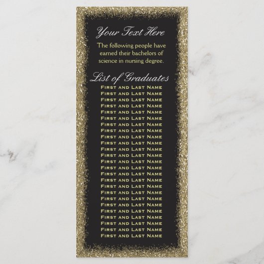 Programme Dîner d'études (Dos)